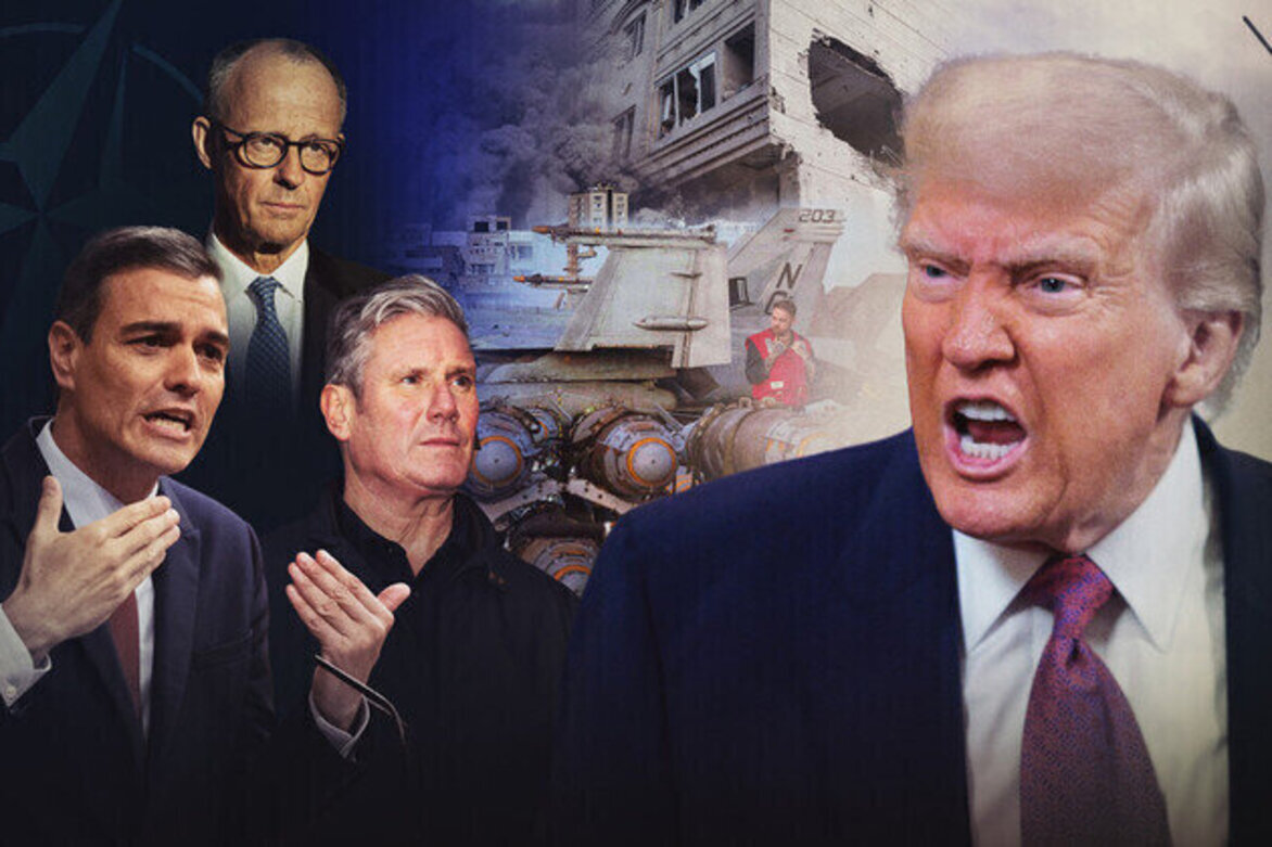 How has the US-Israeli war on Iran divided the West