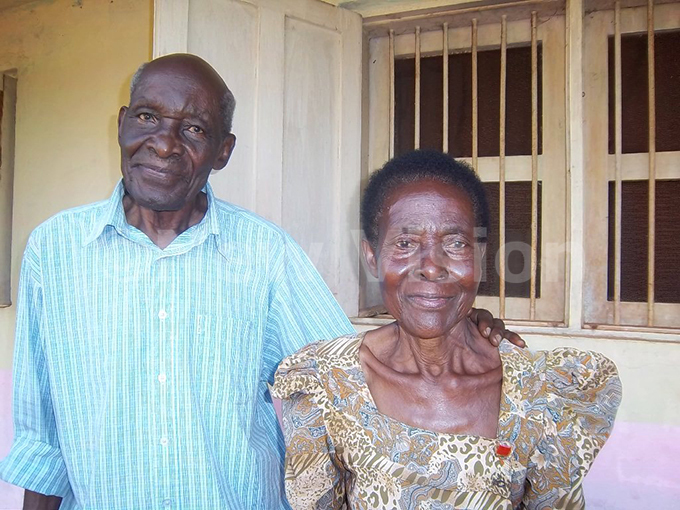   he late ambago with his wife euleni akyekose at their home village in airaka hoto by ackie ambogga
