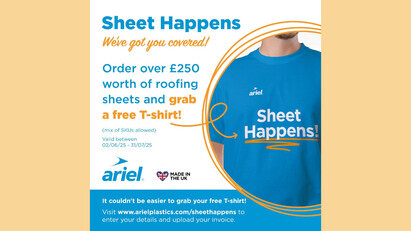 Ariel Plastics launches Sheet Happens promotion