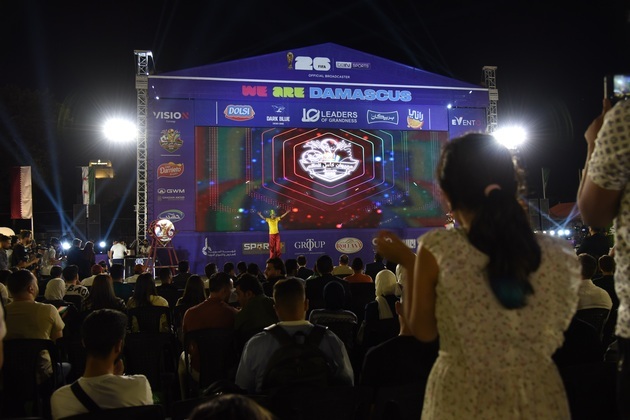 (SP)SYRIA-DAMASCUS-FIFA WORLD CUP-FESTIVAL-FANS