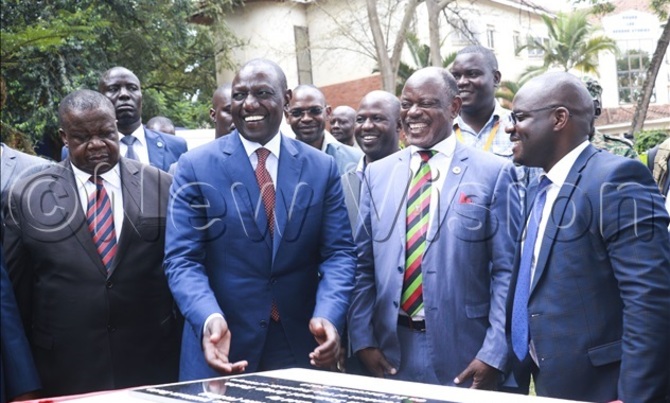 Kenya's Deputy President celebrates birthday in Uganda Kenya's Deputy President celebrates birthday in Uganda
