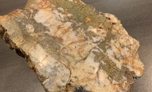  Doorn vein mineralisation from Troubadour Resources’ Texas project in BC