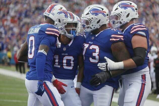 Bills starting OTs Dion Dawkins, Spencer Brown out vs. Steelers