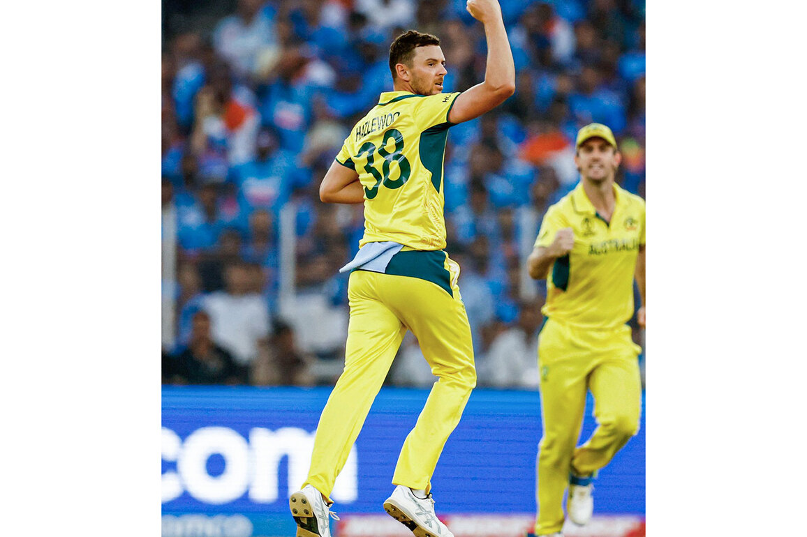 "Took best none-for I've ever seen": Marsh lauds Hazlewood's spell in ODI against India
