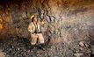  Mine geologist Micheline Kyenge examining the initial high-grade copper ore intersected by underground tunnelling at Kakula in the DRC