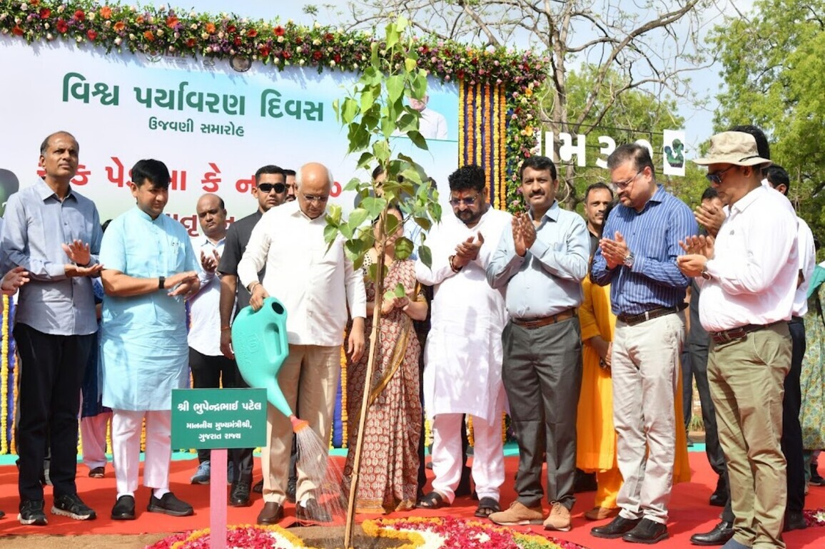 World Environment Day: Gujarat Chief Minister launches state-wide "Ek ped maa ke naam 3.0" campaign