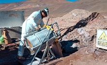 Sampling at Power's Salta project in Argentina