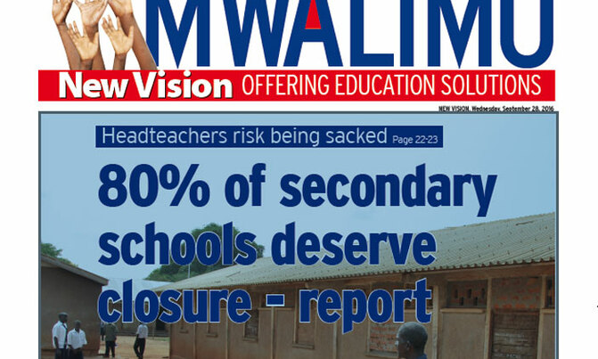 80% secondary schools poorly managed- report 80% secondary schools poorly managed- report