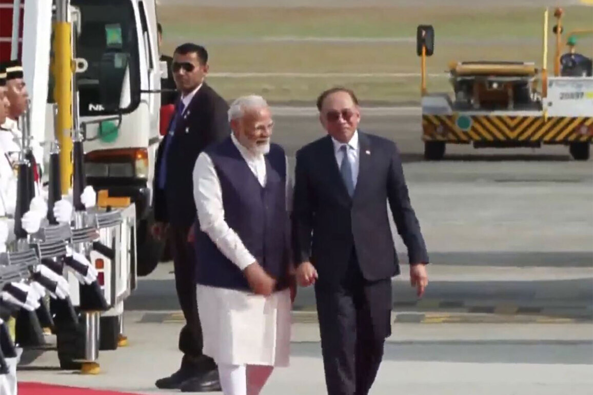 PM Modi arrives in Malaysia on a two-day visit, to address diaspora today