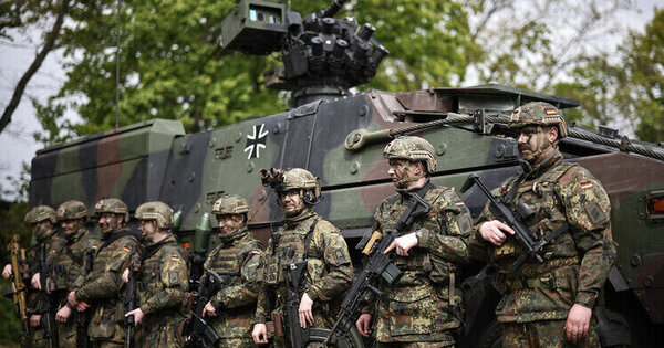 A war of necessity: Germany marches East again