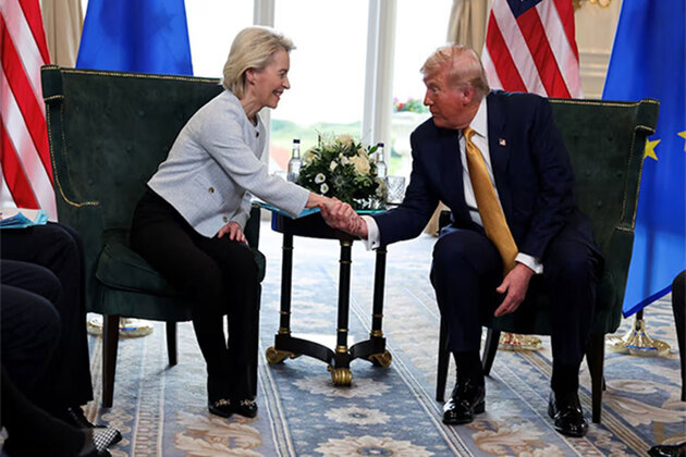 Trump holds call with EU chief; both sides "united" on Iran not possessing nuclear weapons