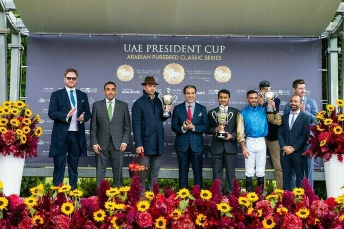Colt "Haseef" crowned champion of UAE President's Cup for Purebred Arabian Horses in Poland