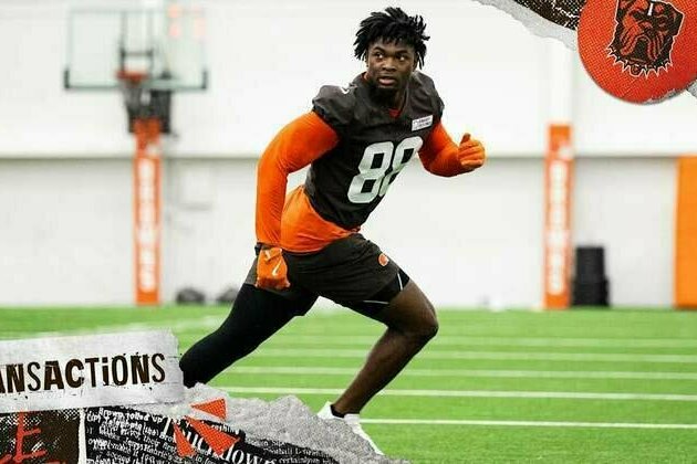 Browns sign TE Harold Fannin Jr.