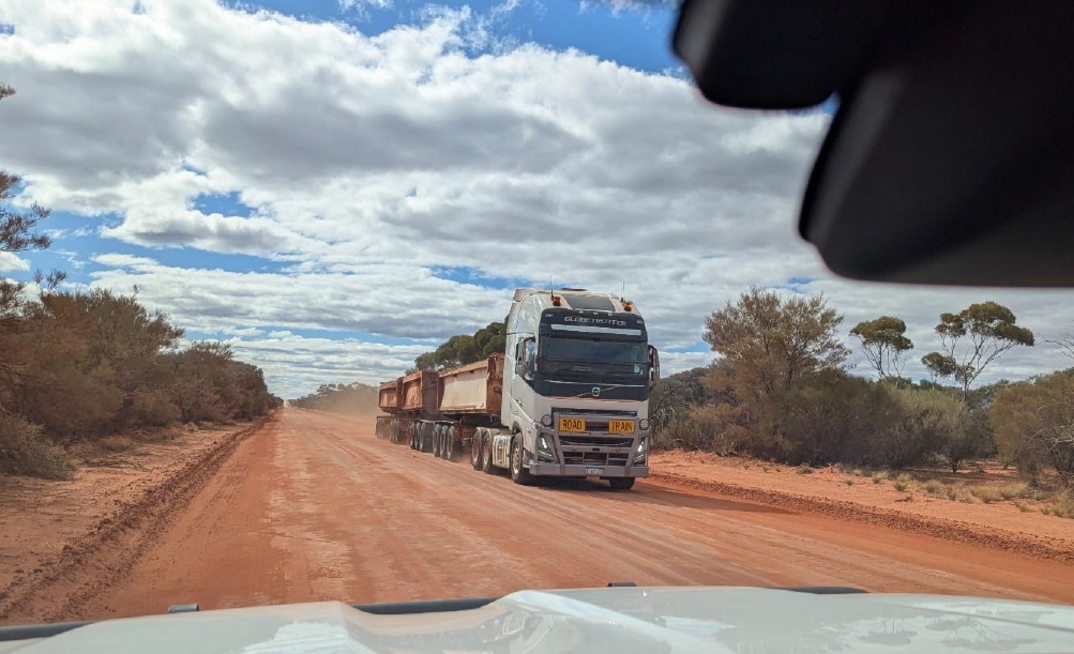 Haulage to the Greenfields mill is “running around the clock” with six road trains currently in operation.