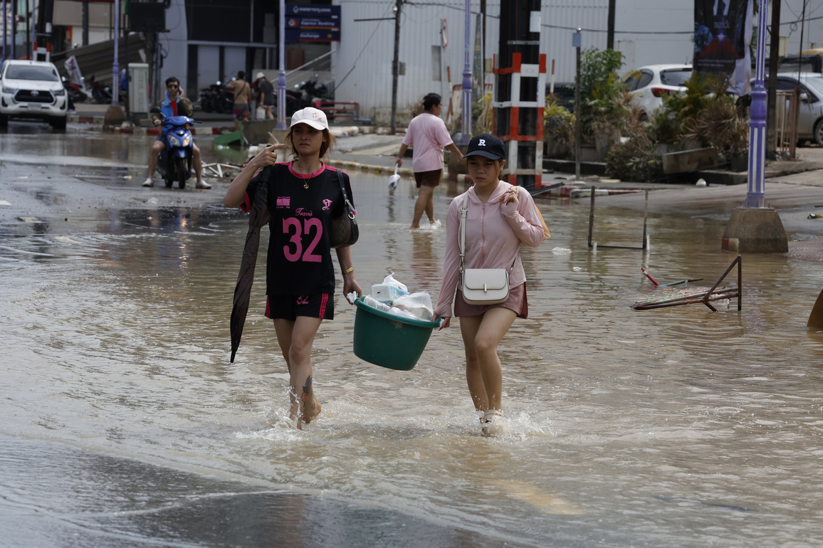 (SpotNews)THAILAND-SONGKHLA-FLOOD-CASUALTIES