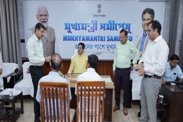 46th episode of 'Mukhyamantri Samipeshu' concludes; CM Manik Saha directs officials to take prompt action on public grievances