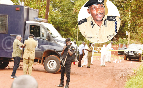 Ekifo we baatemulira Kaweesi ne banne. Ekifo we baatemulira Kaweesi ne banne.