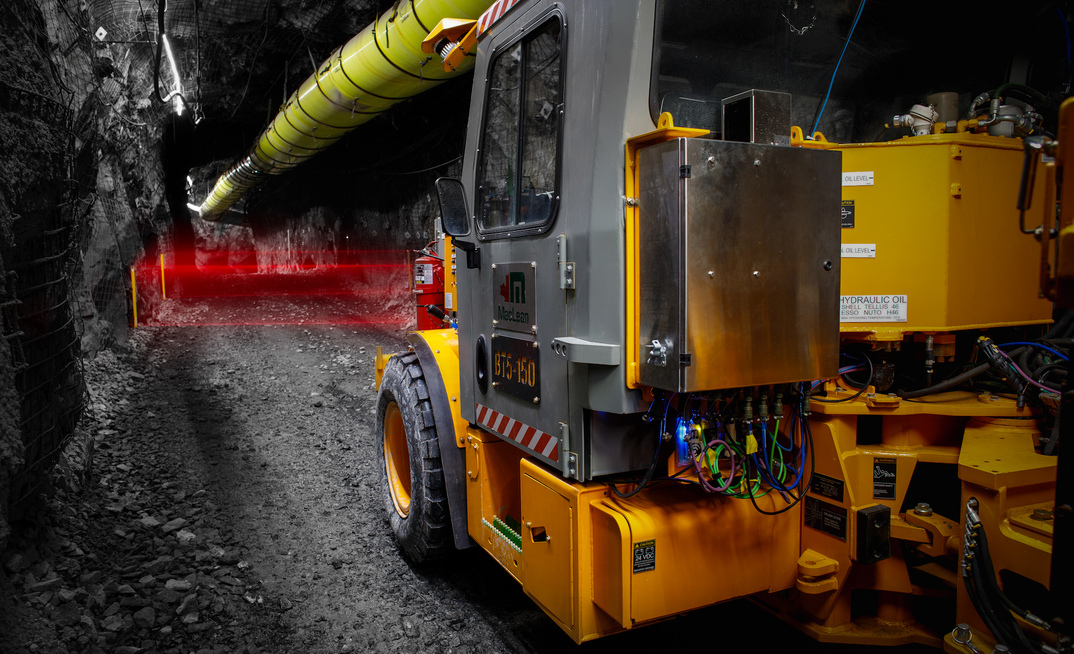 Sandvik is introducing AutoMine Interoperable Access Control System for its AutoMine Core underground system. Photo courtesy Sandvik