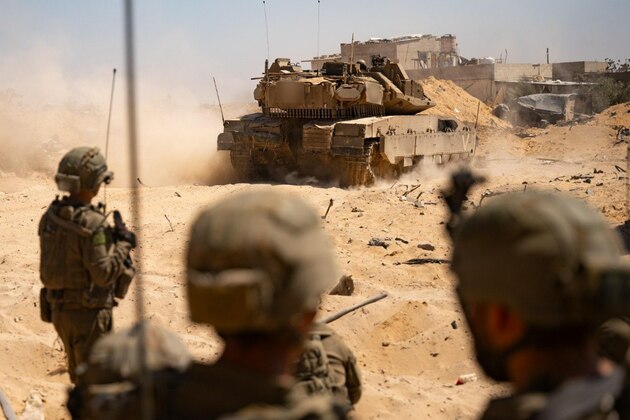 MIDEAST-GAZA-ISRAEL-IDF-GROUND INCURSION