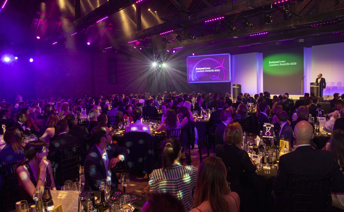 Editor in chief James Murray's speech at the BusinessGreen Leaders Awards 2022 | Credit: Incisive Media