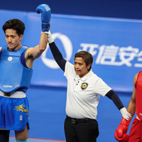 (SP)CHINA-CHENGDU-THE WORLD GAMES 2025-WUSHU-MEN'S SANDA -70KG-BRONZE (CN)