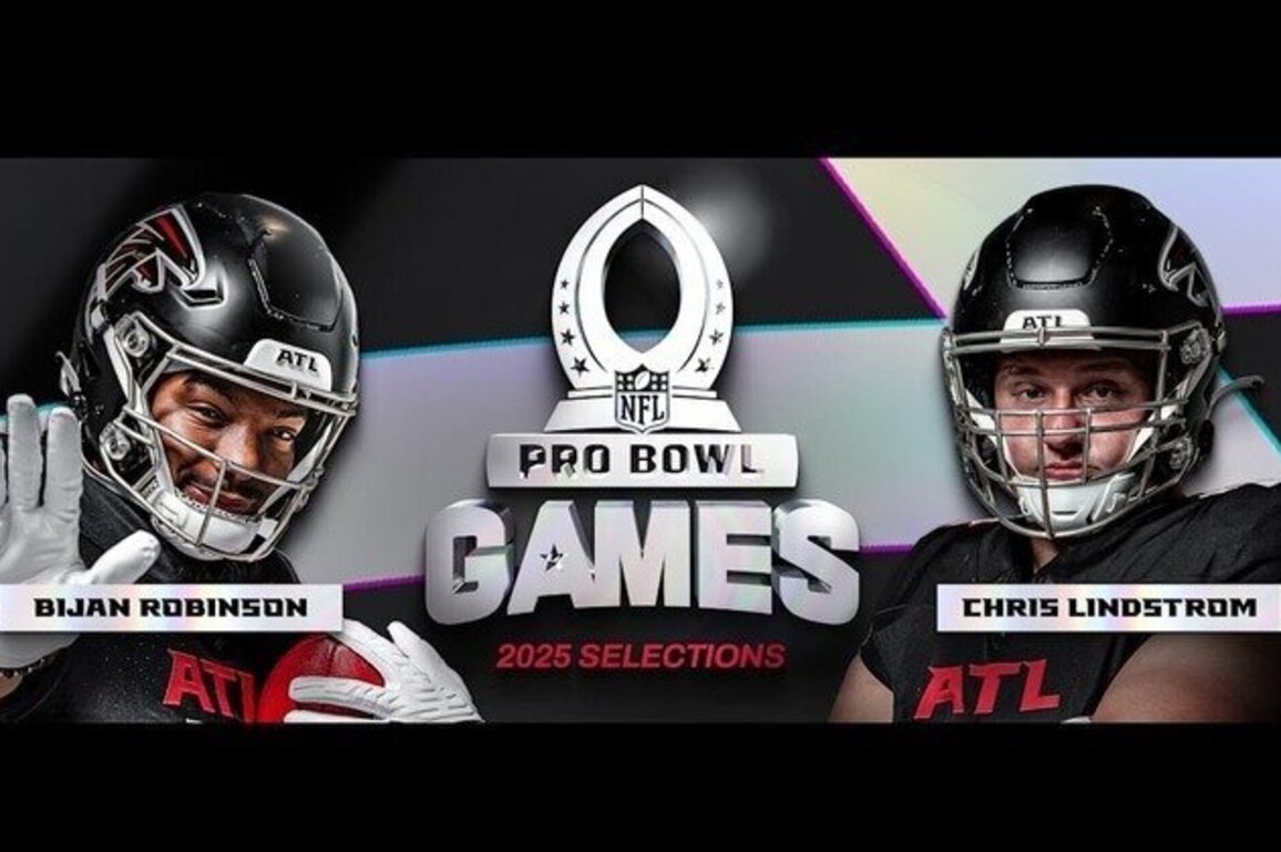 Bijan Robinson, Chris Lindstrom named to 2026 Pro Bowl Games