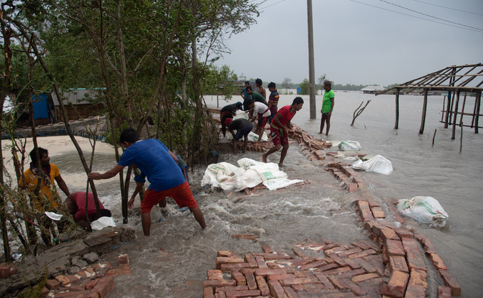 A severe cyclonic storm in the Khulna District, Bangladesh | Credit: iStock