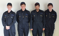 Four new apprentices join Kestrel