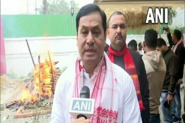 Union Minister Sonowal extends greetings on Bhogali Bihu