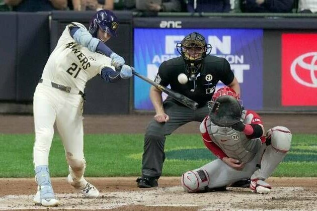 Magic number at 7, Brewers vie to inch closer to NL Central crown vs. Angels