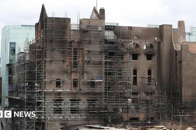 Glasgow School of Art cannot restore fire-hit Mackintosh Building