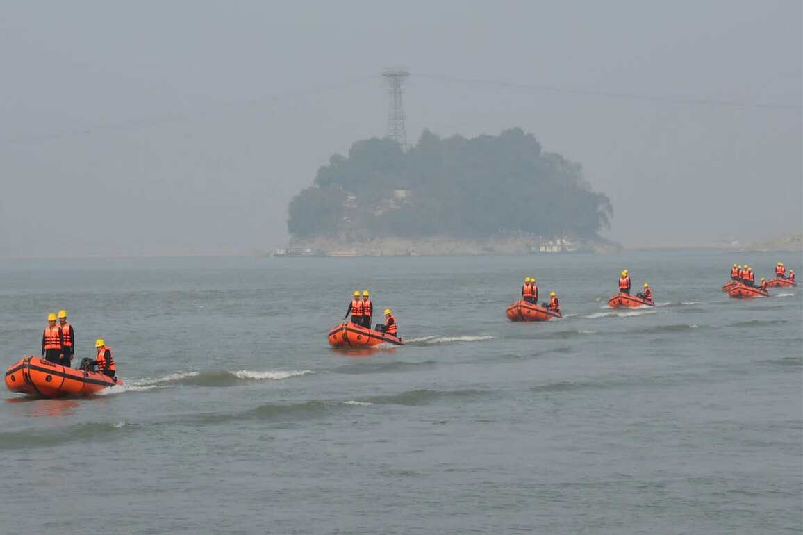 Assam Minister hands over 40 motorised high-speed rescue inflatable rubber boats to Fire and Emergency Services