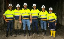  Ryan Welker (far left) at Ten Sixty Four's Co-O mine