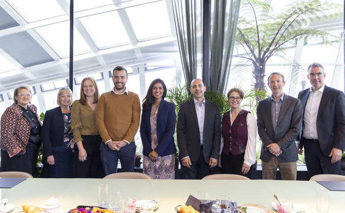 From left: Phoenix Corporate Investment Services head of corporate investment services and relationships Jess Williams; Hymans Robertson partner and head of DC trustee consulting Rona Train; Mercer partner and UK DC business leader Suzanne Rose; Smart Pension director of investment proposition James Lawrence; Isio director Sukhdeep Randhawa; Columbia Threadneedle Investments institutional business director Andrew Brown; Zedra Governance client director Joanne Fairbairn; Redington head of DC Jonathan Parker; and Professional Pensions editor Jonathan Stapleton (chair). From left: Phoenix Corporate Investment Services head of corporate investment services and relationships Jess Williams; Hymans Robertson partner and head of DC trustee consulting Rona Train; Mercer partner and UK DC business leader Suzanne Rose; Smart Pension director of investment proposition James Lawrence; Isio director Sukhdeep Randhawa; Columbia Threadneedle Investments institutional business director Andrew Brown; Zedra Governance client director Joanne Fairbairn; Redington head of DC Jonathan Parker; and Professional Pensions editor Jonathan Stapleton (chair).
