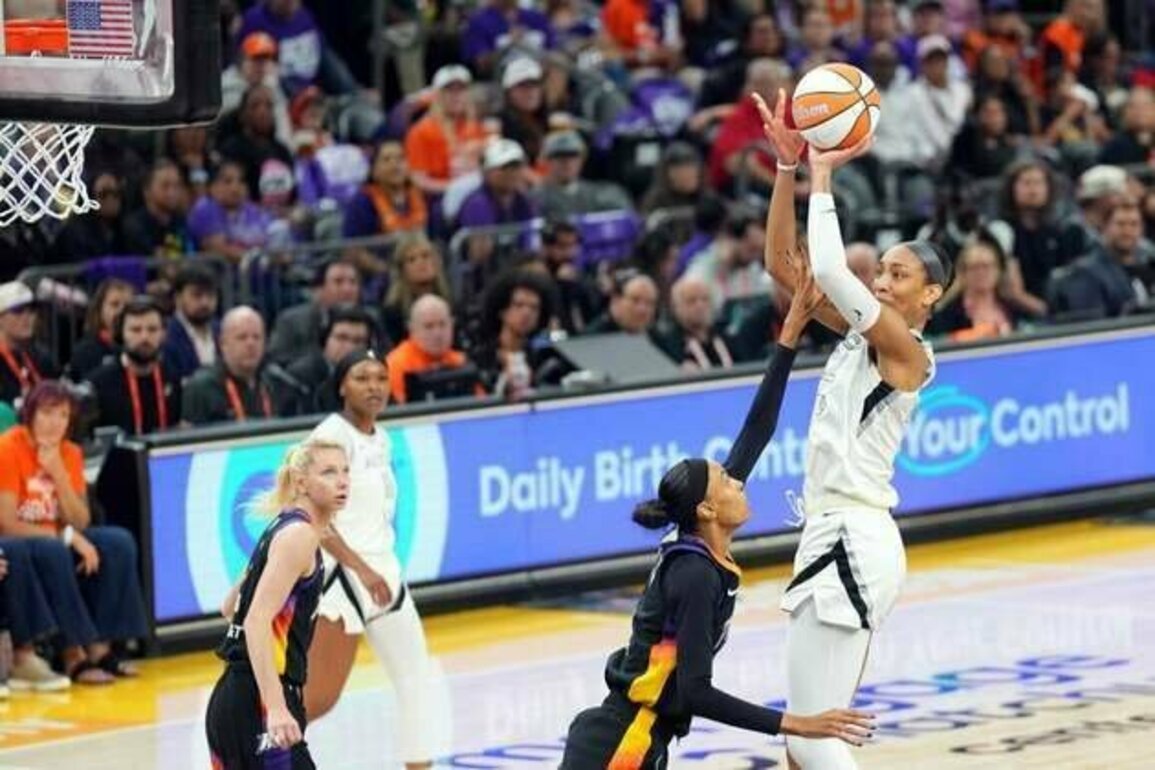 A'ja Wilson pours in 31 as Aces complete Finals sweep of Mercury