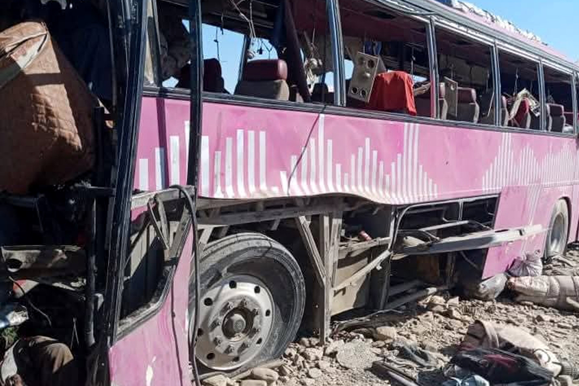 (SpotNews)PAKISTAN-NUSHKI-SECURITY FORCES CONVOY-ATTACK