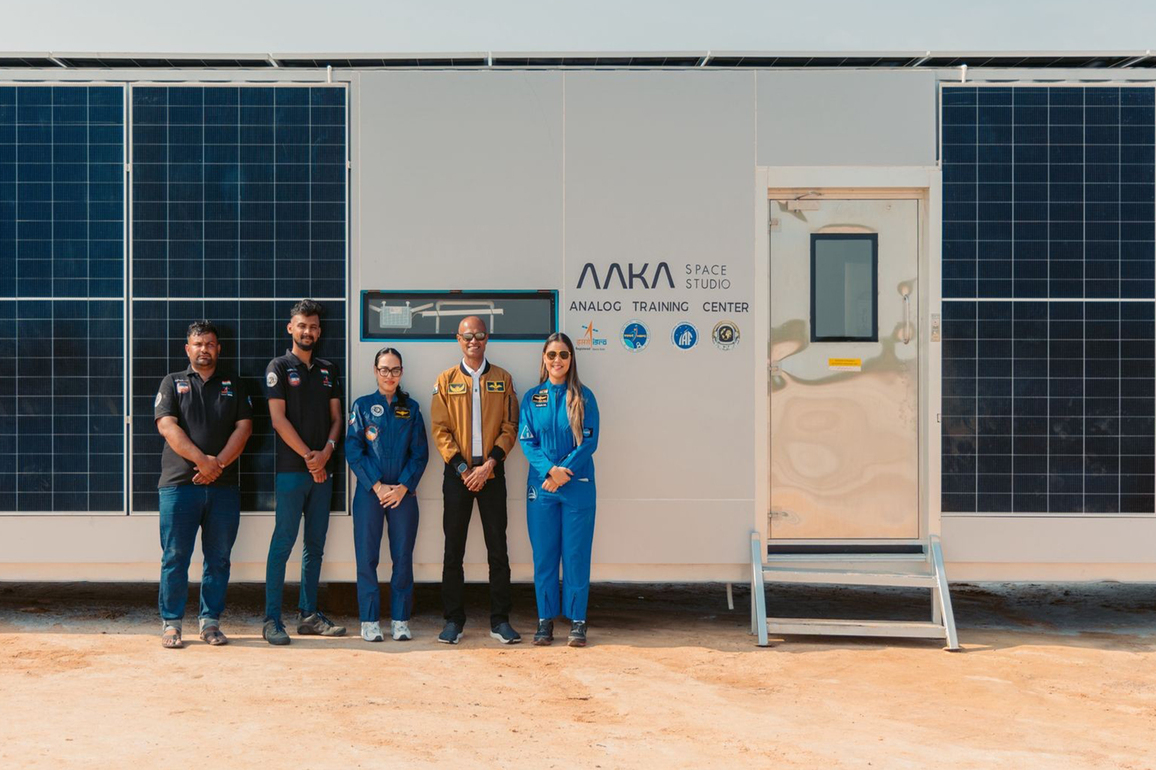 Aaka Space represents India in World's biggest analog mission