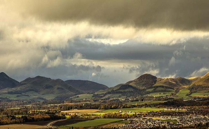 Pentland Hills path fenced to protect walkers