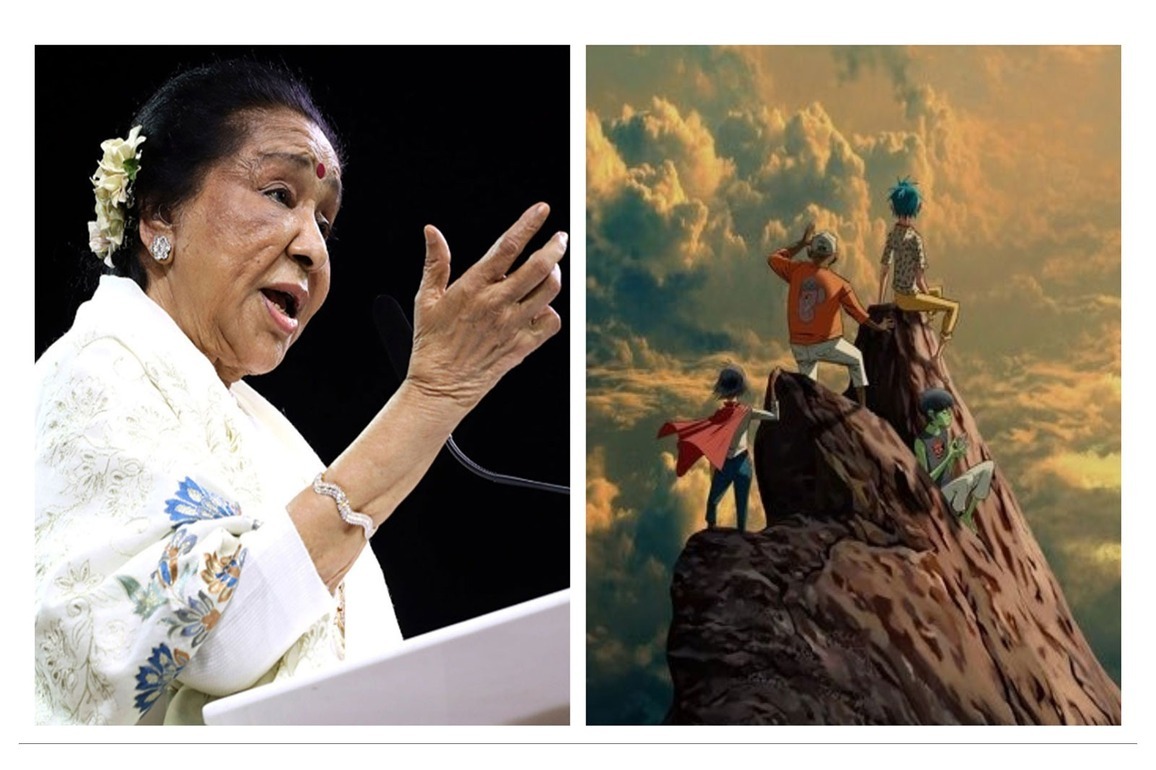 Asha Bhosle's final collaborations finds echo through Gorillaz's Indian-inspired 'Parvat'