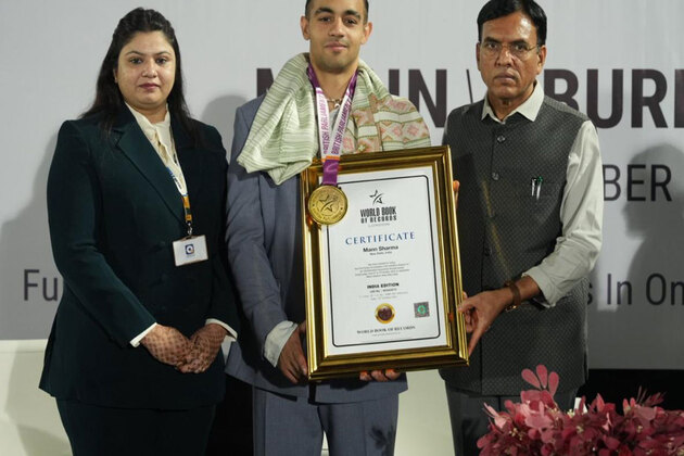 India's Mann Sharma makes history by creating new broad burpees marathon world record