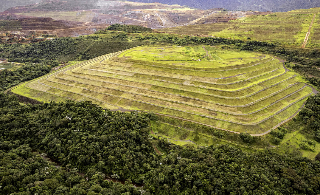 Barragem Xingu da mina Alegria, em Mariana