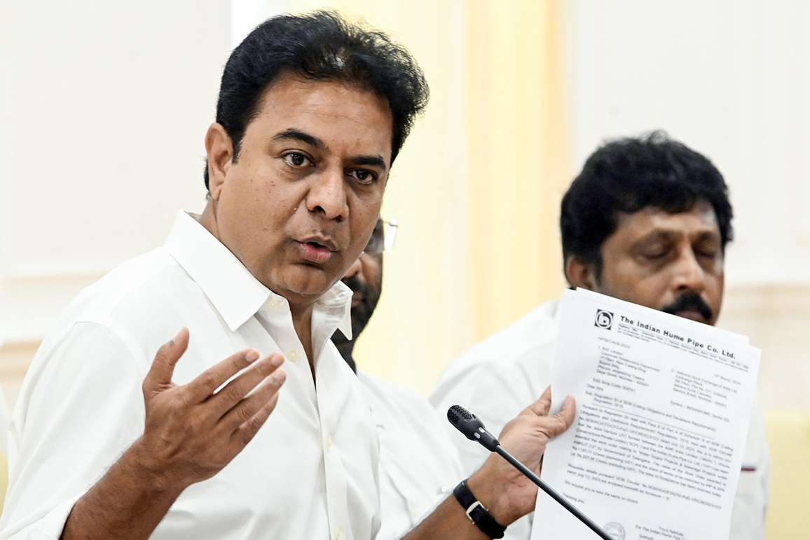 KTR slams BJP for criticising BRS over SC's Waqf Act order, calls it 'disrespectful to Constitution'
