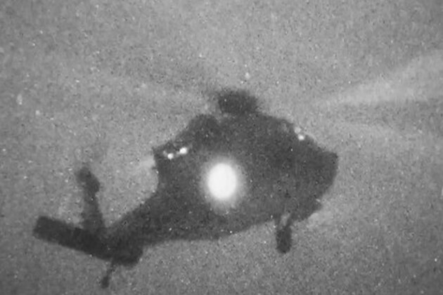 US releases footage showing tactical sequence as Marines rappel, board and seize Iranian-flagged vessel Touska in Gulf of Oman