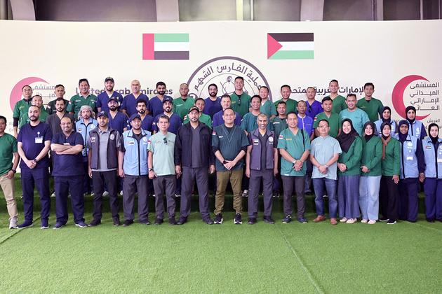 UAE Floating Hospital in Al Arish welcomes 3rd batch of Indonesian medical professionals as part of Operation Chivalrous Knight 3