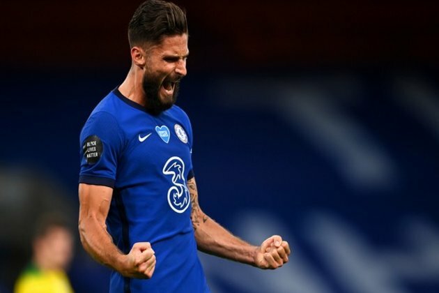 Giroud's goal against Norwich City boosts Chelsea's top-four hopes