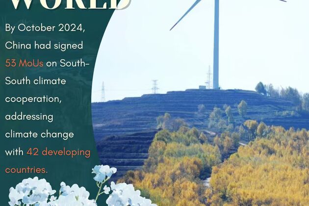 (Poster) China's Action: Together for a Greener World