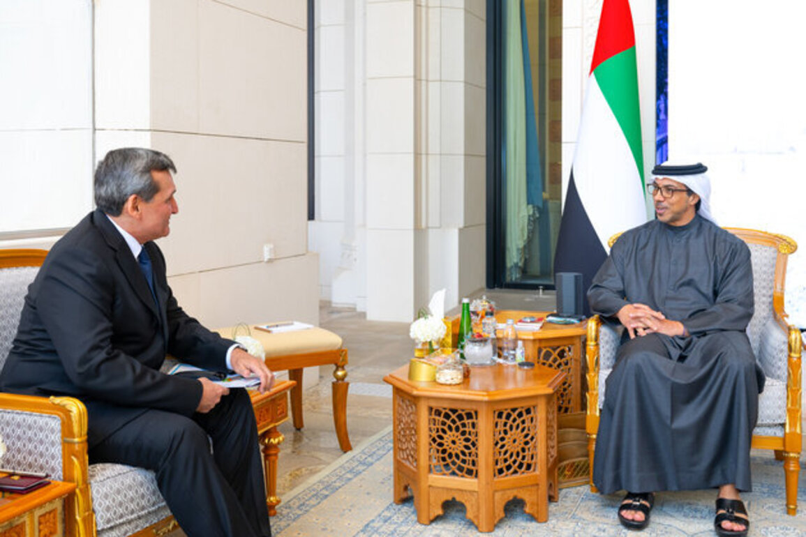 Mansour bin Zayed receives Turkmenistan Deputy PM, Foreign Minister