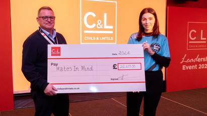 Civils & Lintels confirms ongoing support for mental health charity 
