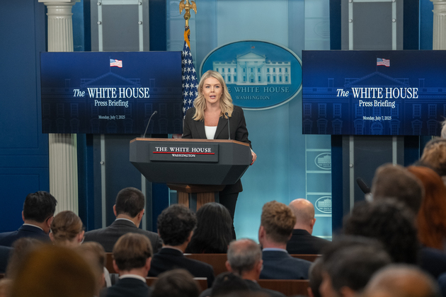 U.S.-WASHINGTON, D.C.-WHITE HOUSE-PRESS BRIEFING-TARIFFS