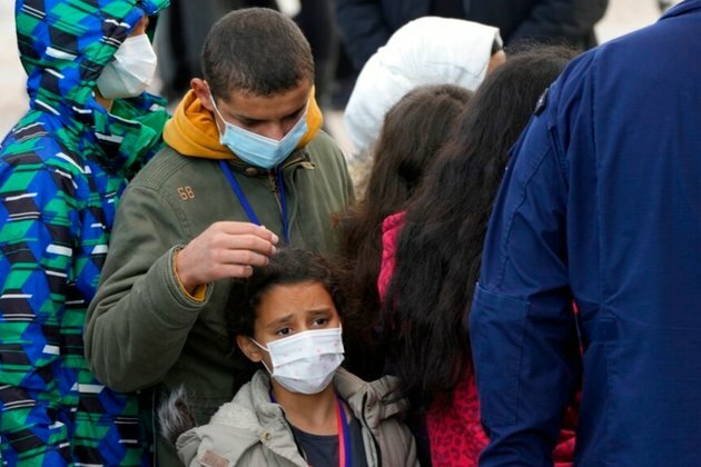 Pope Francis Visiting Migrant Camp on Greek Island of Lesbos